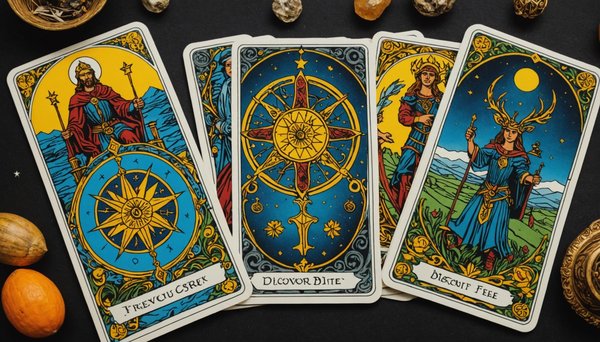 Tarot gratuit : explorez votre avenir avec 5 cartes magiques